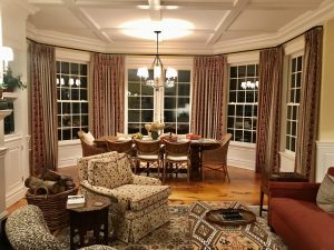 bay window drapes sun upholstery